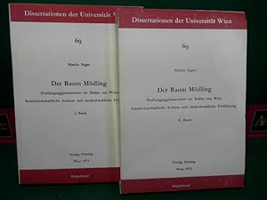Der Raum Mödling - Siedlungsagglomeration im Süden von Wien. Sozialwirtschaftliche Analyse und la...