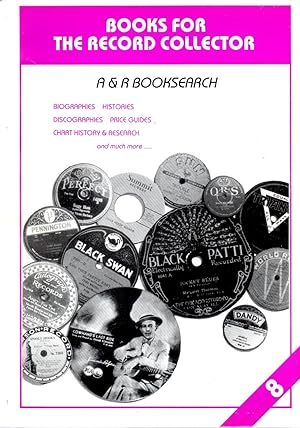 Books for the Record Collector, A&R Booksearch Catalogue Number Eight