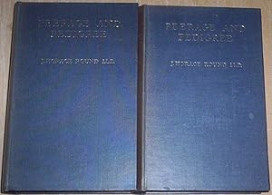 Imagen del vendedor de Peerage and Pedigree. Studies in Peerage Law and Family History. a la venta por Thylacine Fine Books