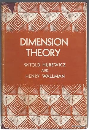 Immagine del venditore per Dimension Theory venduto da Kuenzig Books ( ABAA / ILAB )