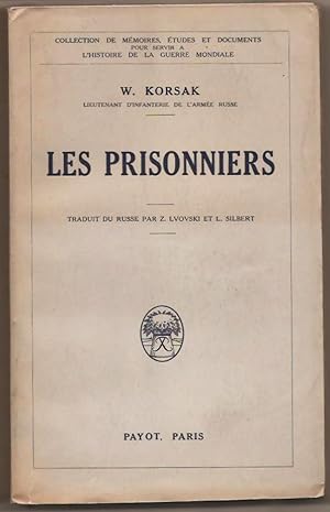 Les prisonniers. Traduit du russe par Zinovi Lvovski et Lydie Silbert.