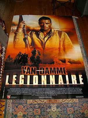 Affiche De Cinéma "le légionnaire" Van Damme