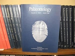 Imagen del vendedor de Palaeontology; Volume 39, Part 1, March 1996 a la venta por PsychoBabel & Skoob Books