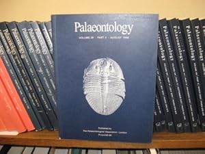 Imagen del vendedor de Palaeontology; Volume 39, Part 3, August 1996 a la venta por PsychoBabel & Skoob Books