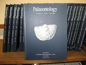 Bild des Verkufers fr Palaeontology; Volume 42, Part 3, July 1999 zum Verkauf von PsychoBabel & Skoob Books