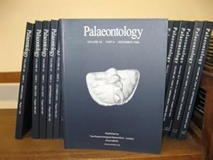 Bild des Verkufers fr Palaeontology; Volume 42, Part 6, December 1999 zum Verkauf von PsychoBabel & Skoob Books