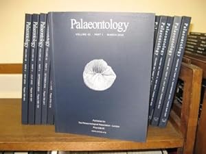 Bild des Verkufers fr Palaeontology; Volume 43, Part 1, March 2000 zum Verkauf von PsychoBabel & Skoob Books