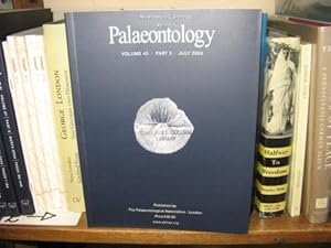 Immagine del venditore per Palaeontology; Volume 43, Part 3, July 2000 venduto da PsychoBabel & Skoob Books