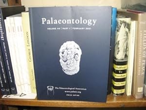 Bild des Verkufers fr Palaeontology; Volume 44, Part 1, February 2001 zum Verkauf von PsychoBabel & Skoob Books