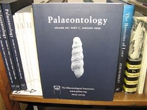 Imagen del vendedor de Palaeontology; Volume 45, Part 1, January 2002 a la venta por PsychoBabel & Skoob Books