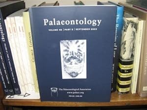 Immagine del venditore per Palaeontology; Volume 46, Part 5, September 2003 venduto da PsychoBabel & Skoob Books