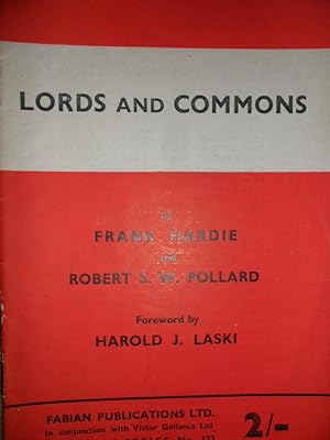 Bild des Verkufers fr Lords and commons zum Verkauf von Clement Burston Books