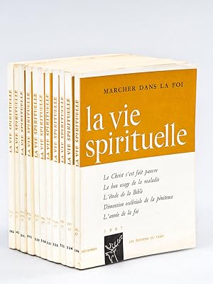 Seller image for La Vie Spirituelle ( 11 vol. ) - tomes CXVI [ 116 ] et CXVII [ 117 ] , anne 1967 complte : n 534 ; 535 ; 536; 537; 538; 539 ; 540 ; 541 ; 542 ; 543 ; 544 for sale by Librairie du Cardinal