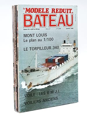 Le Modèle réduit de bateau (année 1986 complète : 11 numéros) : n° 270 ; 271 ; 272 ; 273 ; 274 ; ...