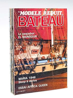 Le Modèle réduit de bateau (année 1987 complète : 11 numéros) : n° 282 ; 283 ; 284 : 285 ; 286 ; ...