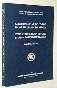 Seller image for Conditions de vie de l'enfant en milieu urbain en afrique for sale by Abraxas-libris