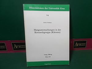 Hanguntersuchungen in der Kreuzeckgruppe (Kärnten). (= Dissertationen der Universität Graz, Band ...