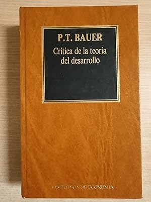 Imagen del vendedor de CRITICA DE LA TEORIA DEL DESARROLLO a la venta por Gibbon Libreria