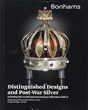 Distinguished Designs and Post-War Silver including the Gerald and Janet Benney Collection of Silver