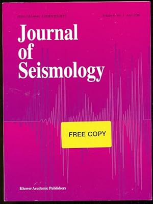 Imagen del vendedor de Journal of Seismology, vol. 6, No. 2, April 2002 a la venta por Antikvariat Valentinska