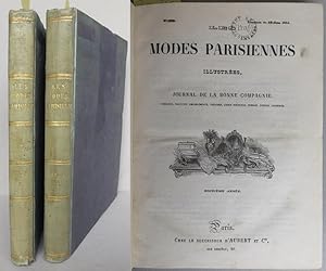 Les Modes Parisiennes Illustrées. Journal de la bonne compagnie, 1854