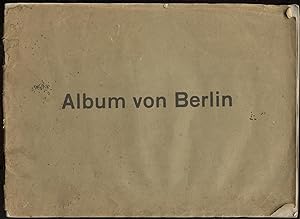 Bild des Verkufers fr Album von Berlin. 36 Ansichten nach Naturaufnahmen in Photographiedruck zum Verkauf von Antikvariat Valentinska