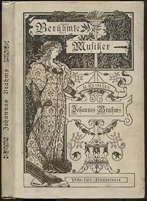 Immagine del venditore per Berhmte Musiker. Lebens- und Charakterbilder nebst Einfhrung in die Werke der Meister. I.: Johannes Brahms. Zweite verbesserte und vermehrte Auflage venduto da Antikvariat Valentinska