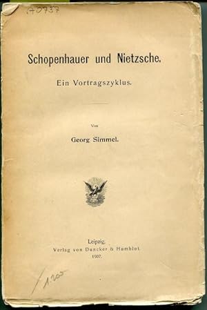 Seller image for Schopenhauer und Nietzsche. Ein Vortragszyklus for sale by Antikvariat Valentinska