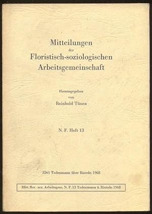 Immagine del venditore per Mitteilungen der Floristisch-soziologischen Arbeitsgemeinschaft, N. F.; Heft 13 venduto da Antikvariat Valentinska