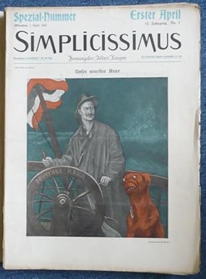 Simplicissimus. 12. Jahrgang. No. 1-53. Komplet