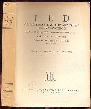 LUD. Tom XLIX/1 za rok 1963