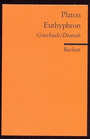 Seller image for Platon Eutyphron. Griechisch / Deutsch [= Universal-Bibliothek; Nr. 9897] for sale by Antikvariat Valentinska