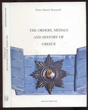 Bild des Verkufers fr The Orders, Medals and History of Greece zum Verkauf von Antikvariat Valentinska