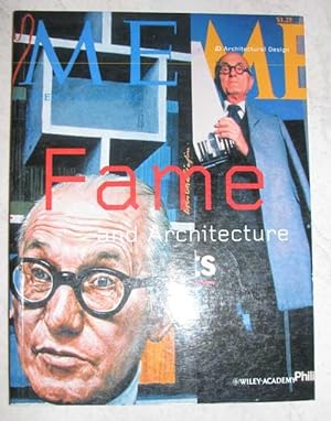 Bild des Verkufers fr Fame + Architecture (Architectural Design) zum Verkauf von Antikvariat Valentinska