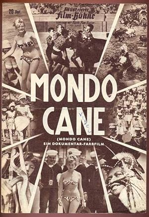 Seller image for Mondo Cane. Illustrierte Film-Bhne vereinigt mit Illustr. Film-Kurier Nr. 6202 for sale by Antikvariat Valentinska