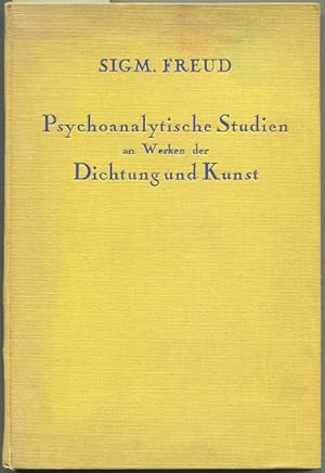 Psychoanalytische Studien an Werken der Dichtung und Kunst