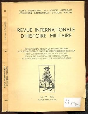 Bild des Verkufers fr Revue Internationale d'Histoire Militaire. No 77 - 1979 zum Verkauf von Antikvariat Valentinska