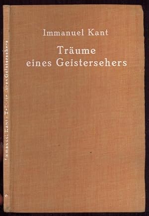 Träume eines Geistersehers. Erläutert durch Träume der Metaphysik