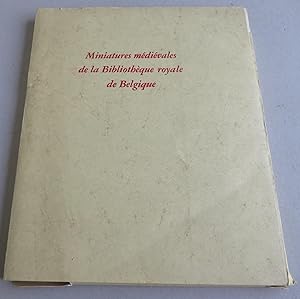 Bild des Verkufers fr Miniatures medievales de la Bibliothque royale de Belgique [= L'art en Belgique; II] zum Verkauf von Antikvariat Valentinska