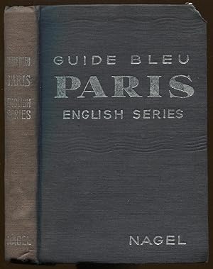 Bild des Verkufers fr Paris [= Les Guides Bleus. English Series] zum Verkauf von Antikvariat Valentinska