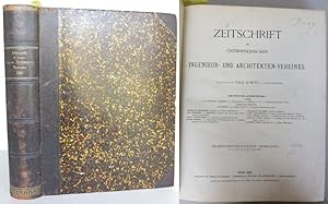 Zeitschrift des österreichischen Ingenieur- und Architekten-Vereins. 47 Jahrgang. Mit Bericht des...