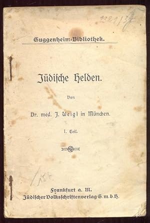 Image du vendeur pour Jdische Helden, I. Teil. Euggenheim-Bibliothek mis en vente par Antikvariat Valentinska