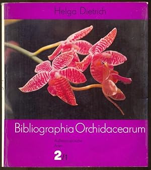 Imagen del vendedor de Bibliographia Orchidacearum. Auereuropische Arten. Band 2 - Literaturauswahl der Jahre 1900 - 1978; Teil 1 A - K. Bibliographische Mitteilungen der Universittsbibliothek Jena, Nummer 30 a la venta por Antikvariat Valentinska