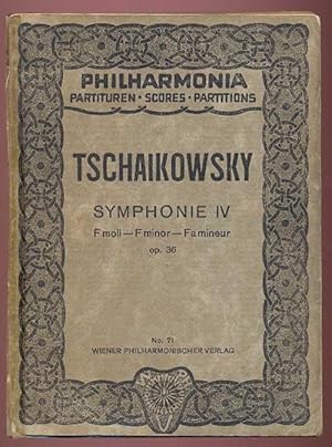 Immagine del venditore per Symphonie IV F moll/F minor/Fa mineur op. 36. Philharmonia Partituren * Scores * Partitions No. 71 venduto da Antikvariat Valentinska