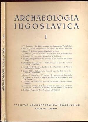 Seller image for Archaeologica Jugoslavica I for sale by Antikvariat Valentinska