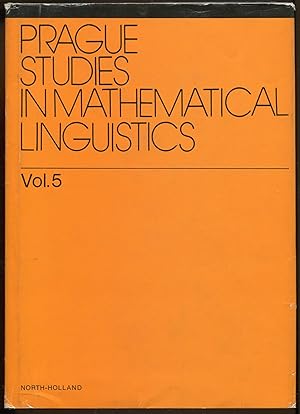Seller image for Prague Studies in Mathematical Linguistics 5 for sale by Antikvariat Valentinska