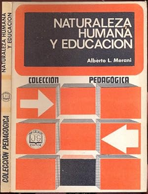 Bild des Verkufers fr Naturaleza humana y education. Collection Pedagogica zum Verkauf von Antikvariat Valentinska
