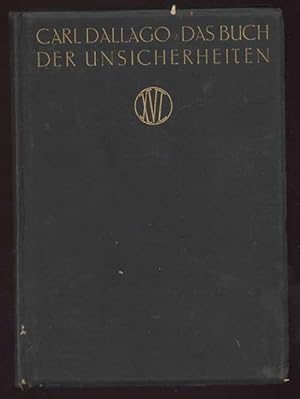 Seller image for Das Buch der Unsicherheiten. Streifzge eines Einsamen for sale by Antikvariat Valentinska
