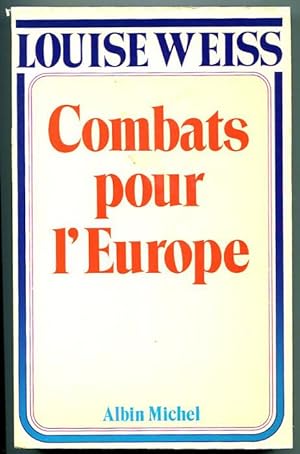 Combats pour l'Europe. 1919-1934