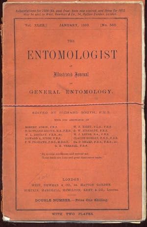 Bild des Verkufers fr The Entomologist: An Illustrated Journal of General Entomology, Vol. 43. 1910 12 Hefte - ungebunden zum Verkauf von Antikvariat Valentinska